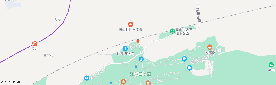 南京湖山村_公交站地图_南京公交_妙搜公交查询2024