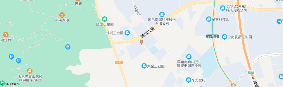 南京隐龙路诚信大道_公交站地图_南京公交_妙搜公交查询2024