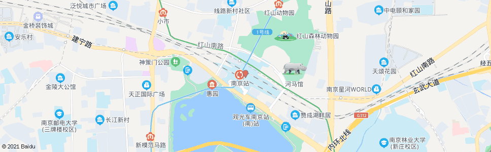 南京中垅_公交站地图_南京公交_妙搜公交查询2024