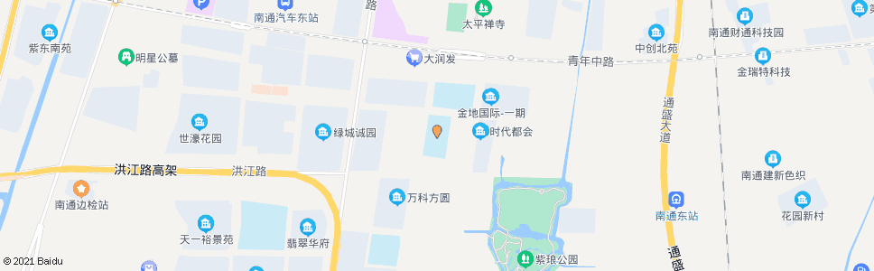 南通八一小学_公交站地图_南通公交_妙搜公交查询2024