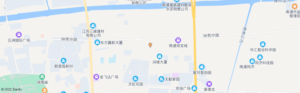 南通南方市场新址_公交站地图_南通公交_妙搜公交查询2024