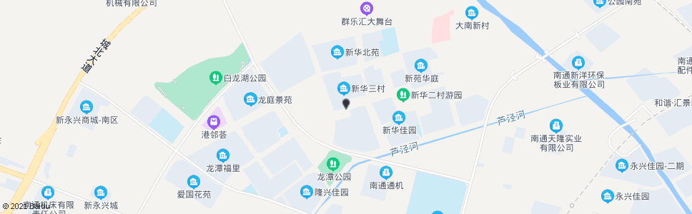 南通新华三村_公交站地图_南通公交_妙搜公交查询2025