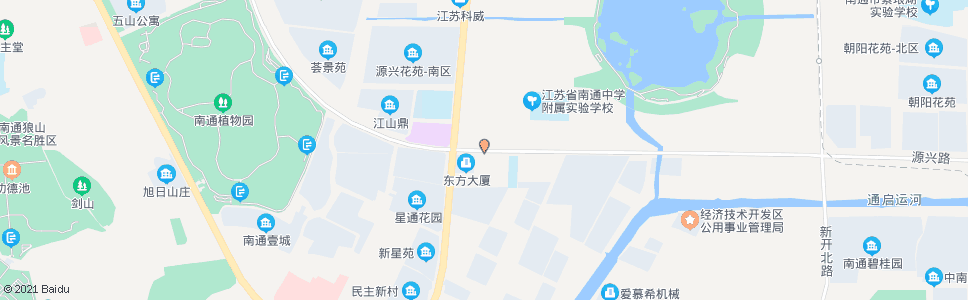 南通源兴路滨水路东_公交站地图_南通公交_妙搜公交查询2024