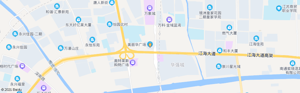 南通高店鸿鸣摩尔西_公交站地图_南通公交_妙搜公交查询2024