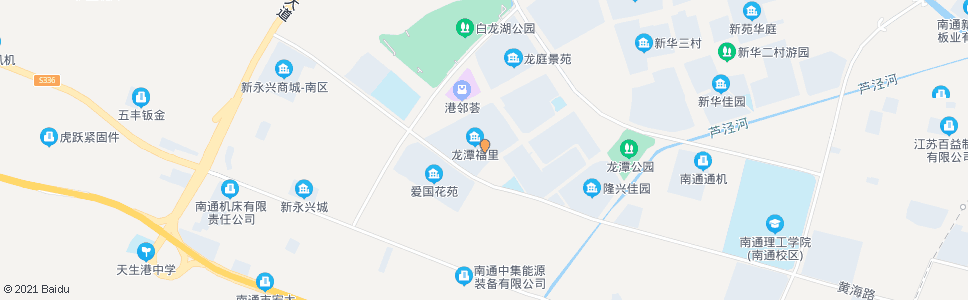 南通龙潭村服务中心_公交站地图_南通公交_妙搜公交查询2024