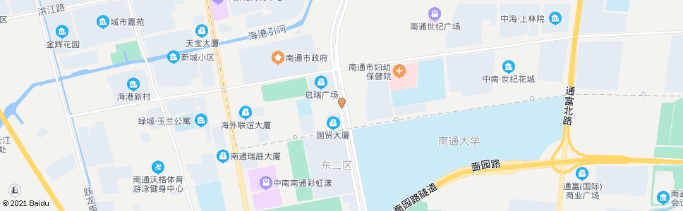 南通跃龙南路崇川路北_公交站地图_南通公交_妙搜公交查询2024