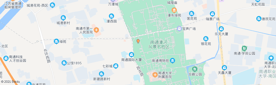 南通环西文化广场_公交站地图_南通公交_妙搜公交查询2024