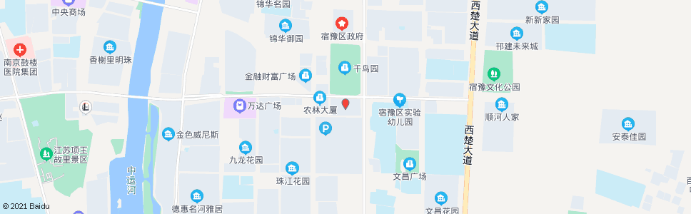 宿迁惠龙花园_公交站地图_宿迁公交_妙搜公交查询2024