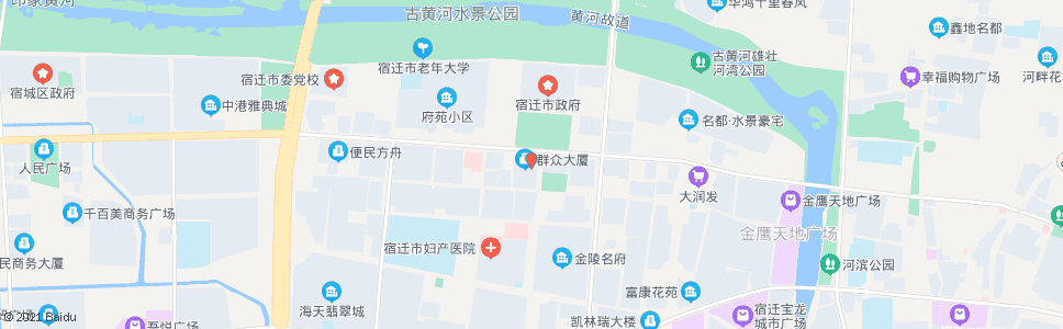 宿迁绿化队_公交站地图_宿迁公交_妙搜公交查询2024