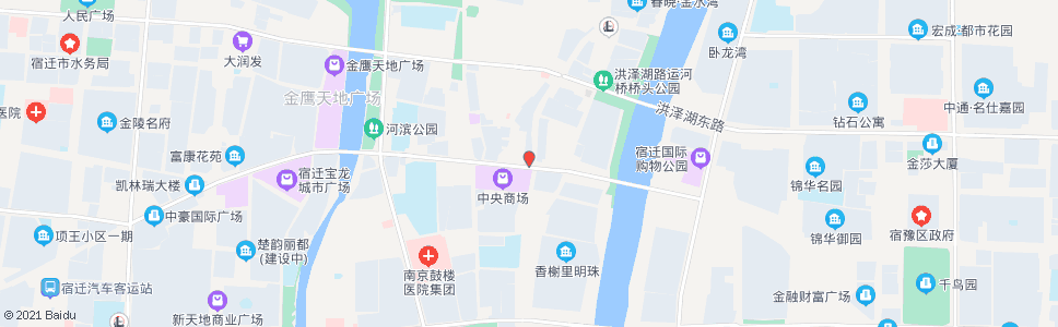 宿迁同仁医院_公交站地图_宿迁公交_妙搜公交查询2024