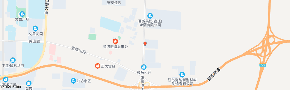 宿迁华虹电子_公交站地图_宿迁公交_妙搜公交查询2024