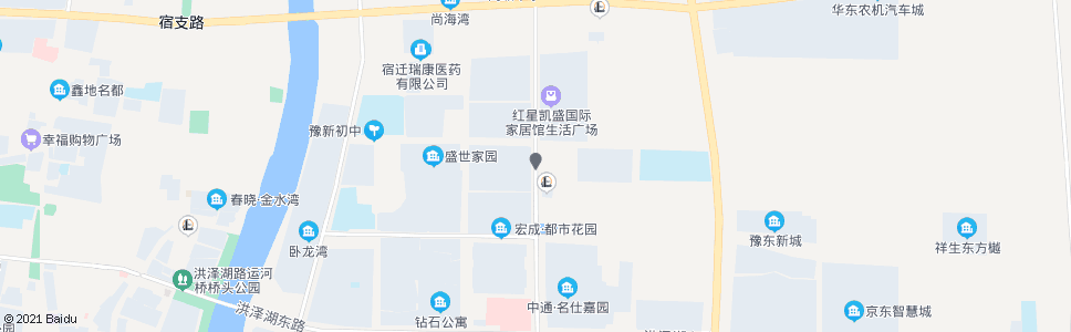 宿迁宿迁汽车客运东站_公交站地图_宿迁公交_妙搜公交查询2025