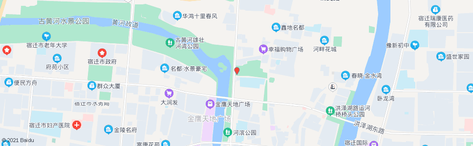 宿迁马陵公园西门_公交站地图_宿迁公交_妙搜公交查询2024