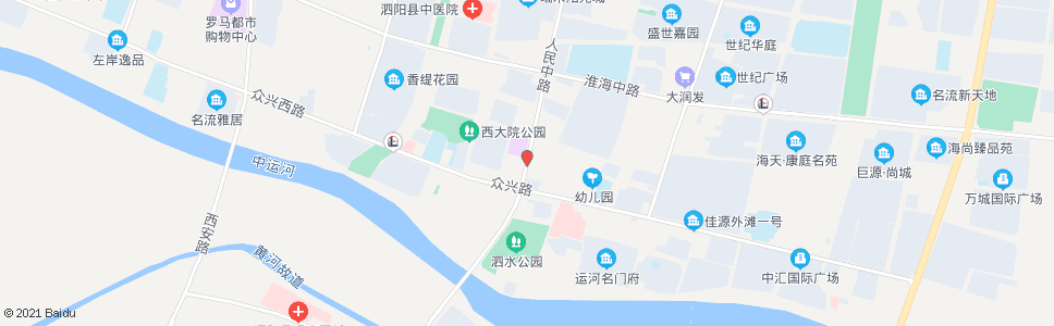 宿迁花园口_公交站地图_宿迁公交_妙搜公交查询2024