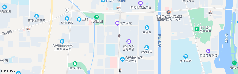 宿迁义乌商城_公交站地图_宿迁公交_妙搜公交查询2024