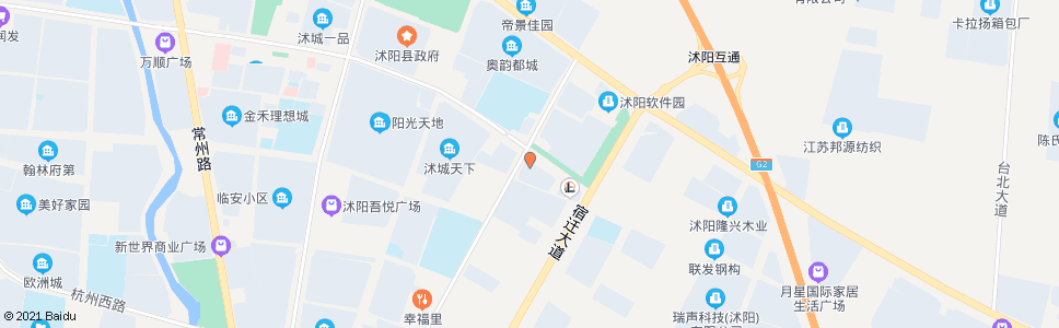 宿迁杨店_公交站地图_宿迁公交_妙搜公交查询2024