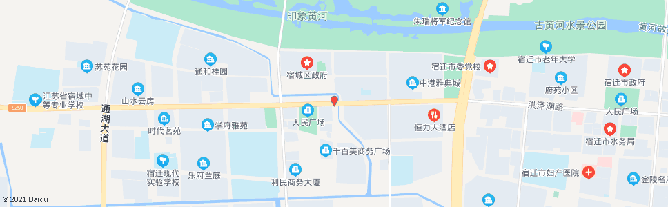 宿迁康庭茗苑_公交站地图_宿迁公交_妙搜公交查询2024