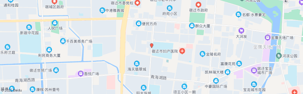 宿迁世纪大道_公交站地图_宿迁公交_妙搜公交查询2024