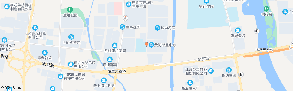 宿迁邻里小区_公交站地图_宿迁公交_妙搜公交查询2024