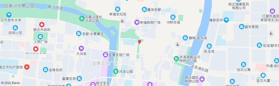 宿迁宿城区实小_公交站地图_宿迁公交_妙搜公交查询2024