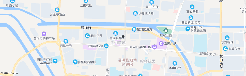 宿迁洪盛市场_公交站地图_宿迁公交_妙搜公交查询2024