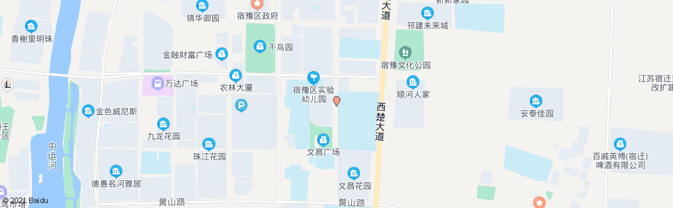 宿迁天一苑_公交站地图_宿迁公交_妙搜公交查询2024