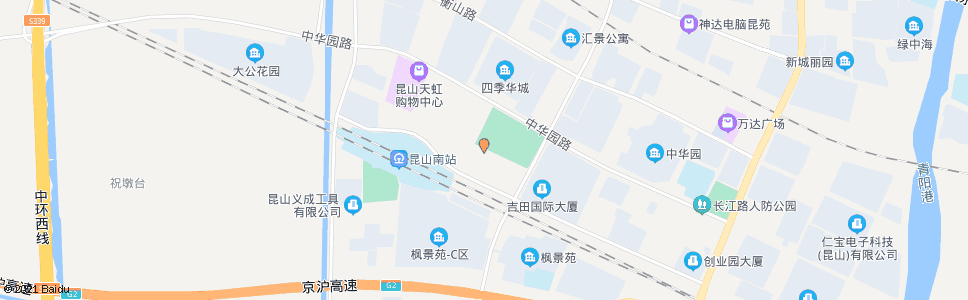 苏州九华山路枫景路_公交站地图_苏州公交_妙搜公交查询2024