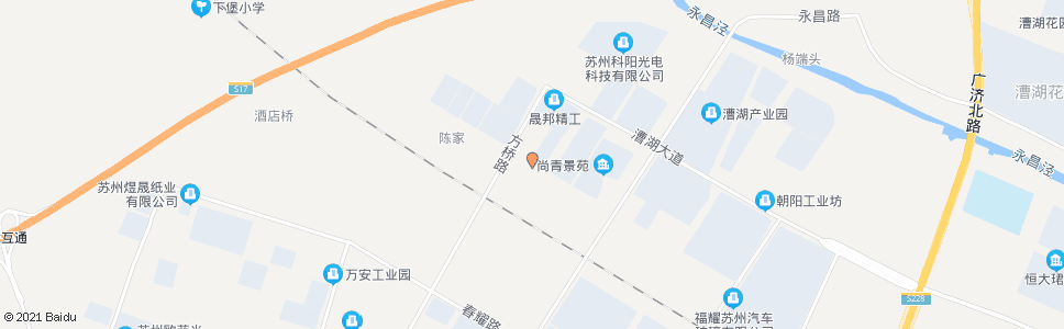 苏州湖村荡路方桥路东_公交站地图_苏州公交_妙搜公交查询2024