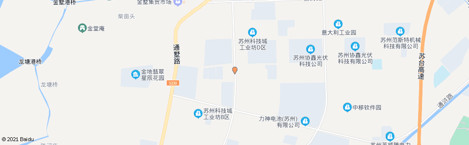 苏州金沙江路吕梁山路北_公交站地图_苏州公交_妙搜公交查询2024