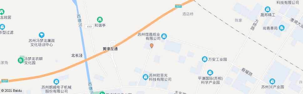 苏州外青松公路吴淞江桥_公交站地图_苏州公交_妙搜公交查询2025