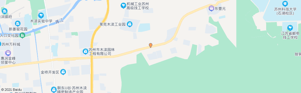 苏州花园山村(大华市场)_公交站地图_苏州公交_妙搜公交查询2025