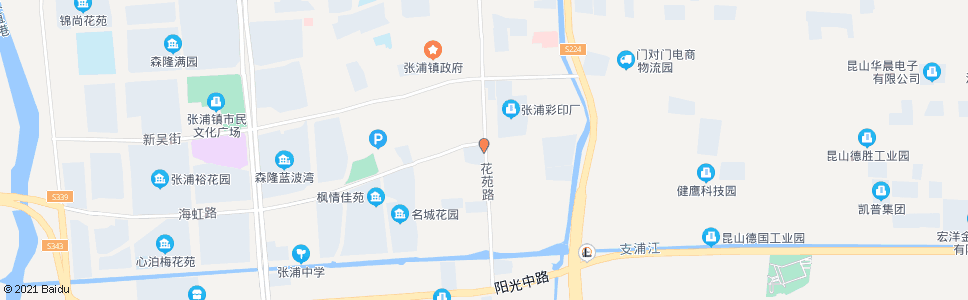 苏州浏翔公路华旺路(招呼站)_公交站地图_苏州公交_妙搜公交查询2025