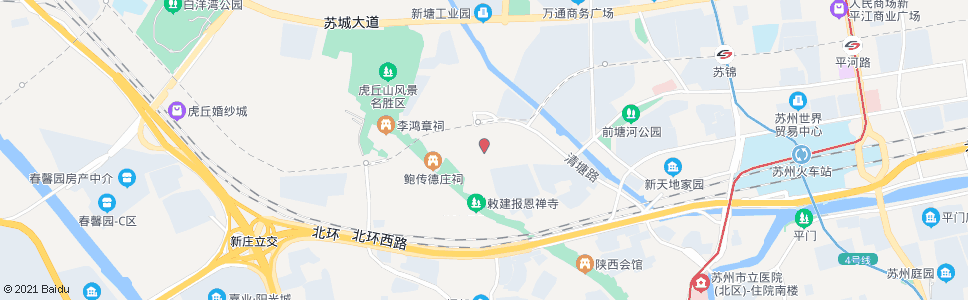 苏州蒲庵路_公交站地图_苏州公交_妙搜公交查询2024