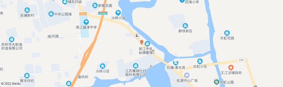 苏州兴桥村_公交站地图_苏州公交_妙搜公交查询2024