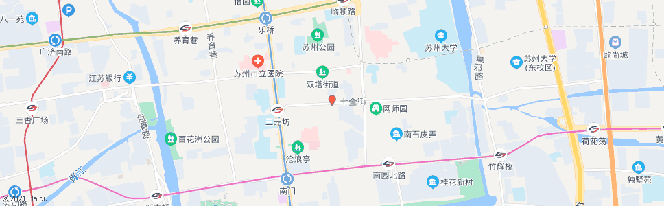 苏州南林饭店_公交站地图_苏州公交_妙搜公交查询2024