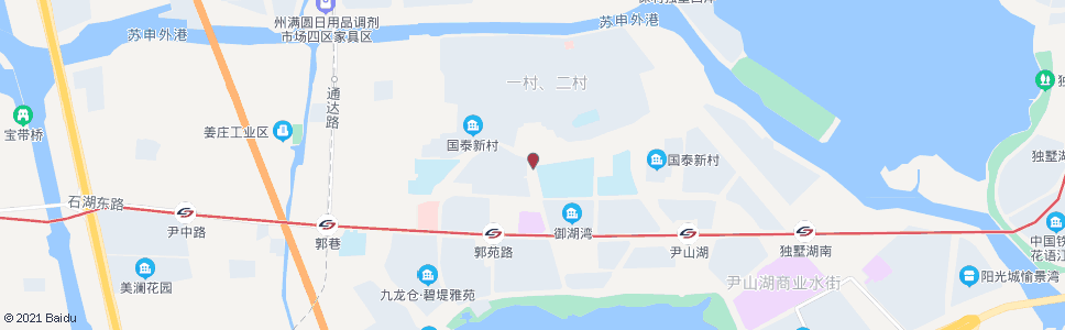 苏州醒湖路郭巷北路东_公交站地图_苏州公交_妙搜公交查询2024