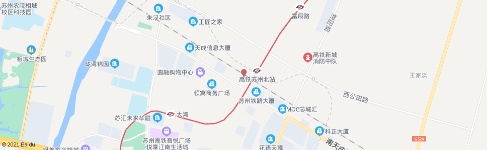 苏州南尹丰路善兴路北_公交站地图_苏州公交_妙搜公交查询2025