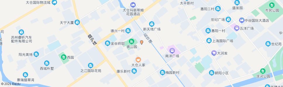 苏州小商品市场县府路_公交站地图_苏州公交_妙搜公交查询2024