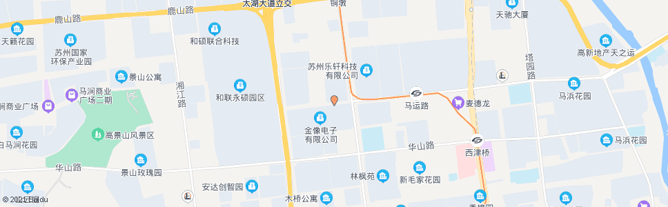 苏州马运路珠江路西_公交站地图_苏州公交_妙搜公交查询2024