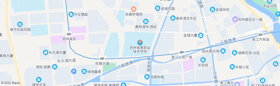 苏州苏州信息职业技术学院_公交站地图_苏州公交_妙搜公交查询2025