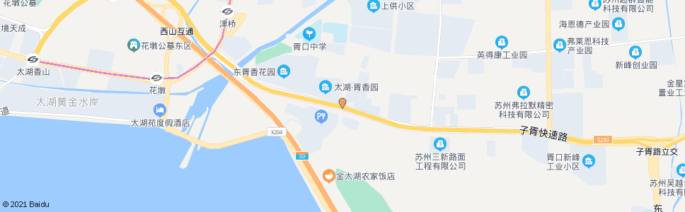 苏州子胥路胥进路_公交站地图_苏州公交_妙搜公交查询2025