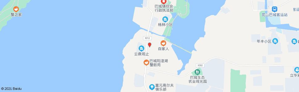 苏州巴城大闸蟹市场_公交站地图_苏州公交_妙搜公交查询2024