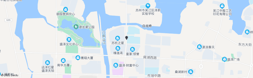 苏州舜湖小学_公交站地图_苏州公交_妙搜公交查询2024