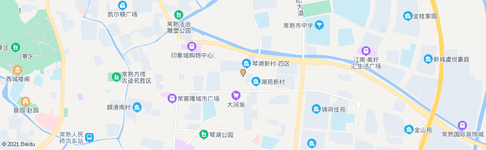 苏州琴湖新村_公交站地图_苏州公交_妙搜公交查询2024