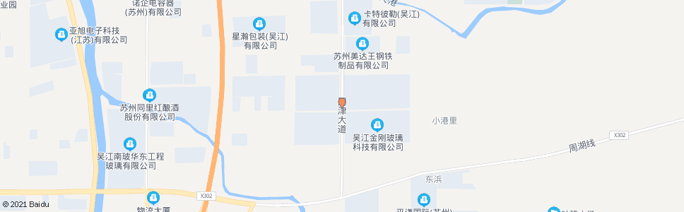 苏州同津大道潘龙路口_公交站地图_苏州公交_妙搜公交查询2025