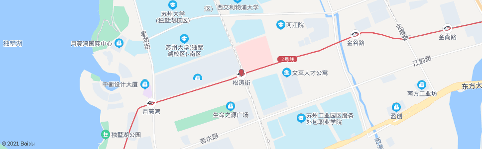 苏州松涛街站_公交站地图_苏州公交_妙搜公交查询2025