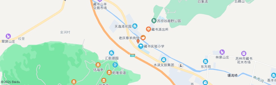 苏州藏书实验小学西_公交站地图_苏州公交_妙搜公交查询2024