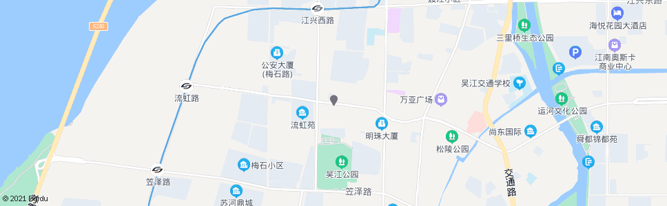 苏州松陵卫生院_公交站地图_苏州公交_妙搜公交查询2025