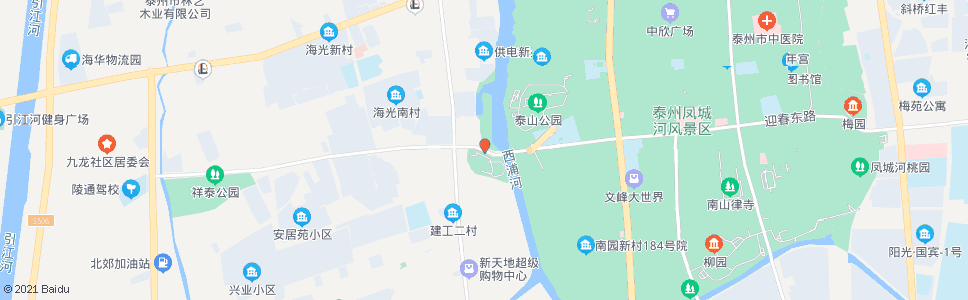 泰州西门桥_公交站地图_泰州公交_妙搜公交查询2024