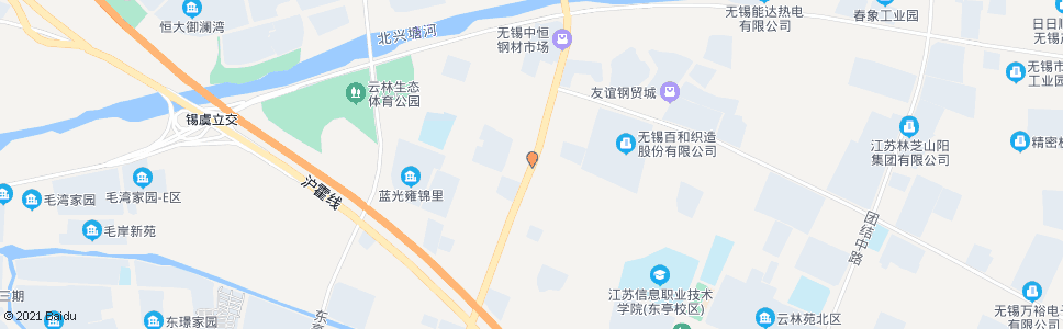 无锡春雷村_公交站地图_无锡公交_妙搜公交查询2024